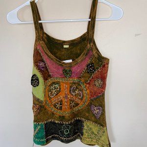 Hand Made in Nepal Tank Top